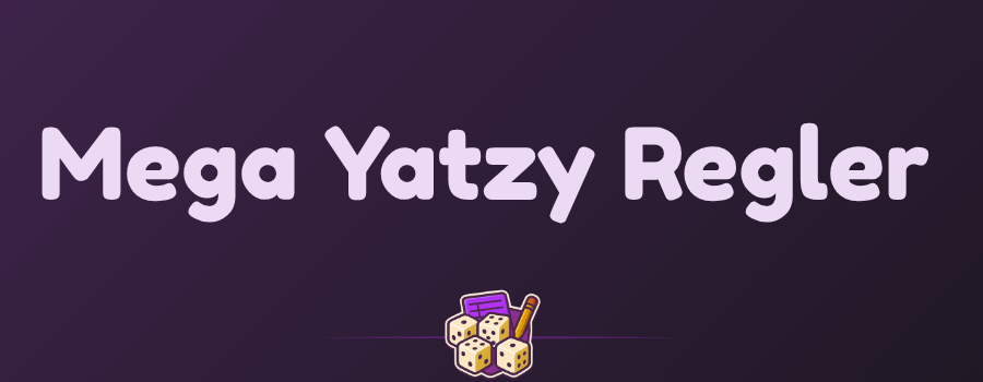 Mega Yatzy Regler
